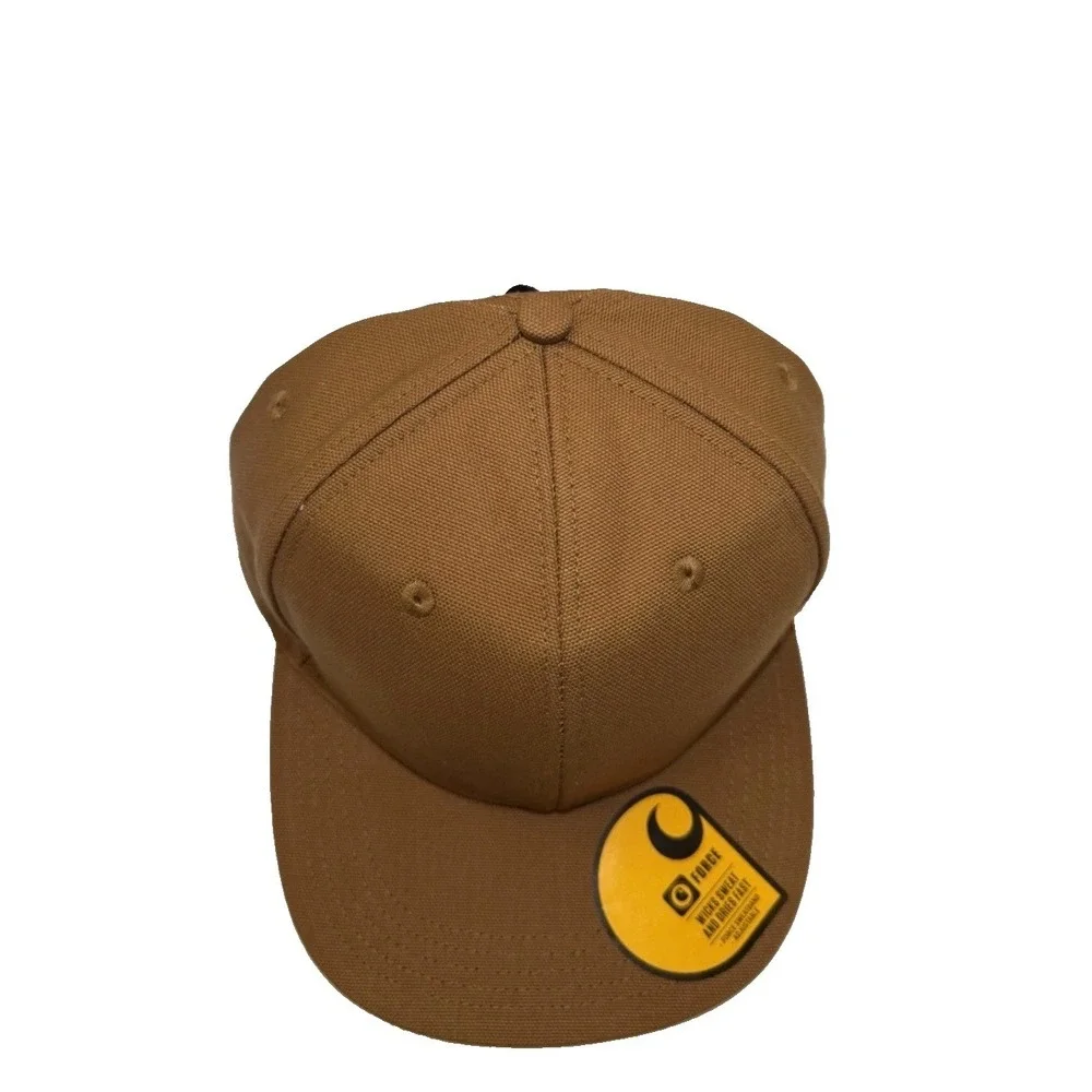 Carhartt Ashland Firm Duck Flat Brim Cap Brown NWT